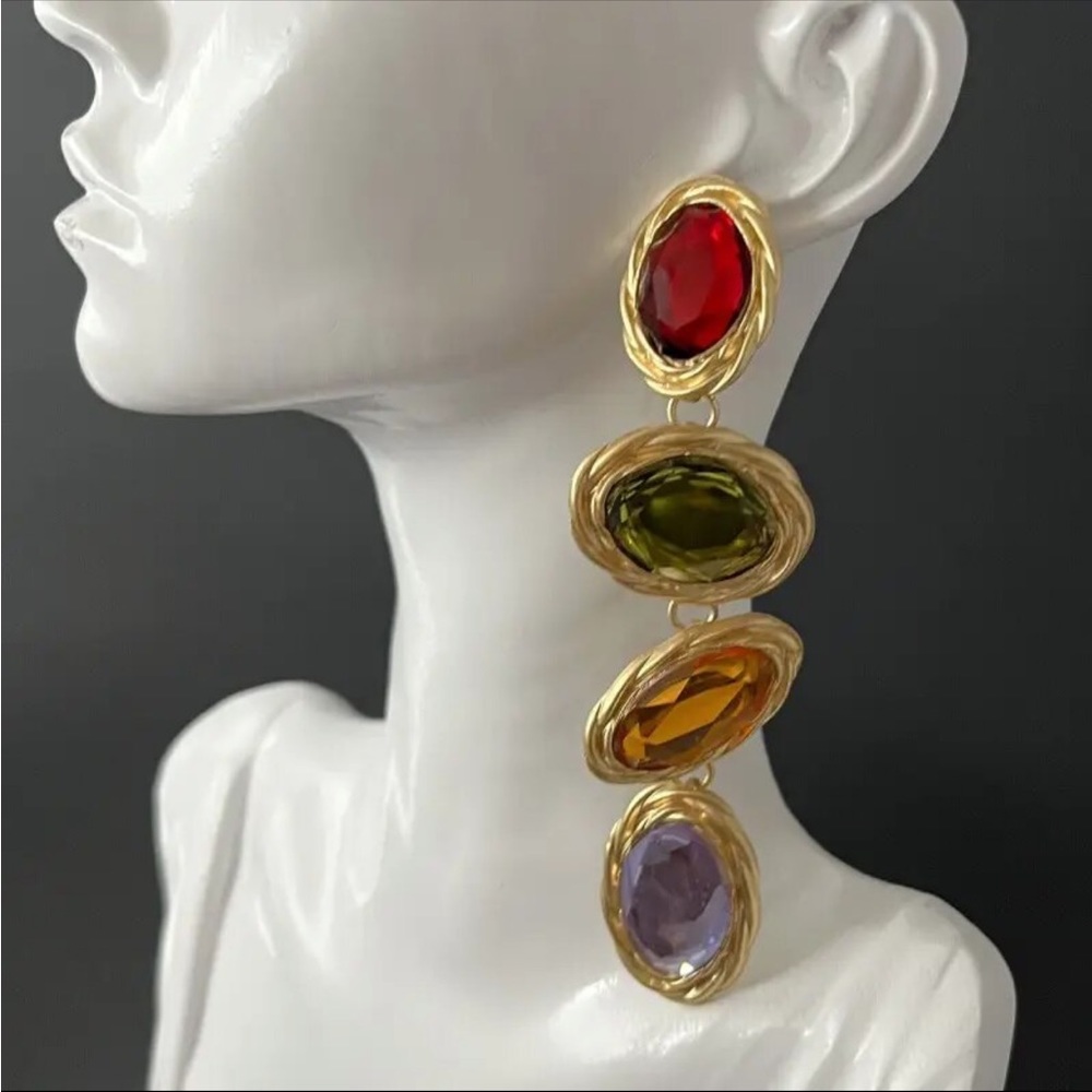 Lucky charm drop earrings - Picture 7 of 9